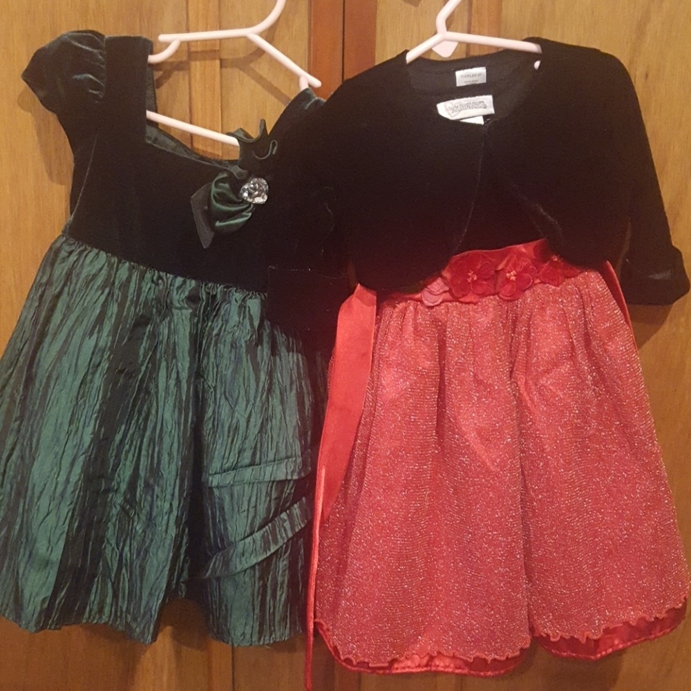 2t Christmas dresses